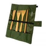 Estojo de Talheres e Acessórios em Bamboo - smartlunch