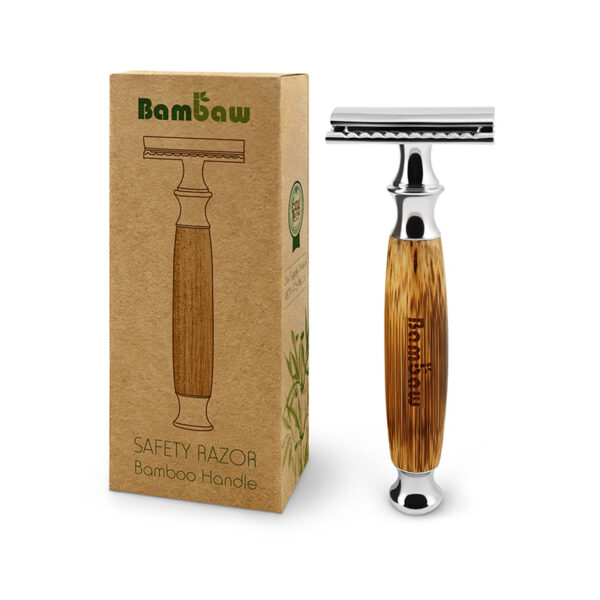 Aparelho depilatório/barbear em bambu