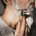 Aparelho depilatório/barbear em bambu