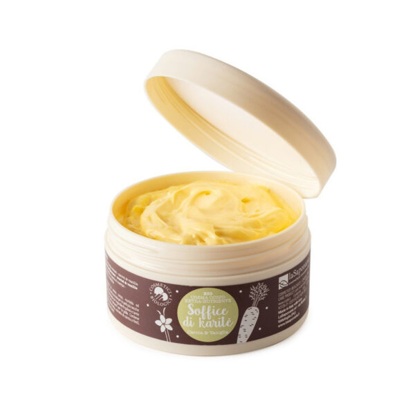 Creme corporal nutritivo de Karitè - Cenoura & baunilha