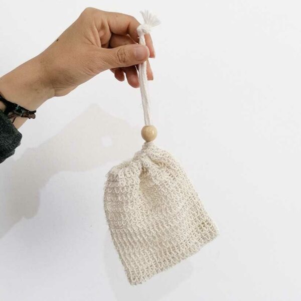 Bolsa e Luva para Sabão