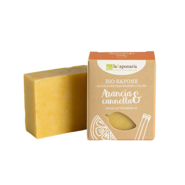 Sabonete Biológico Laranja e Canela