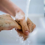 Esfoliante e Lavagem de Café Cru