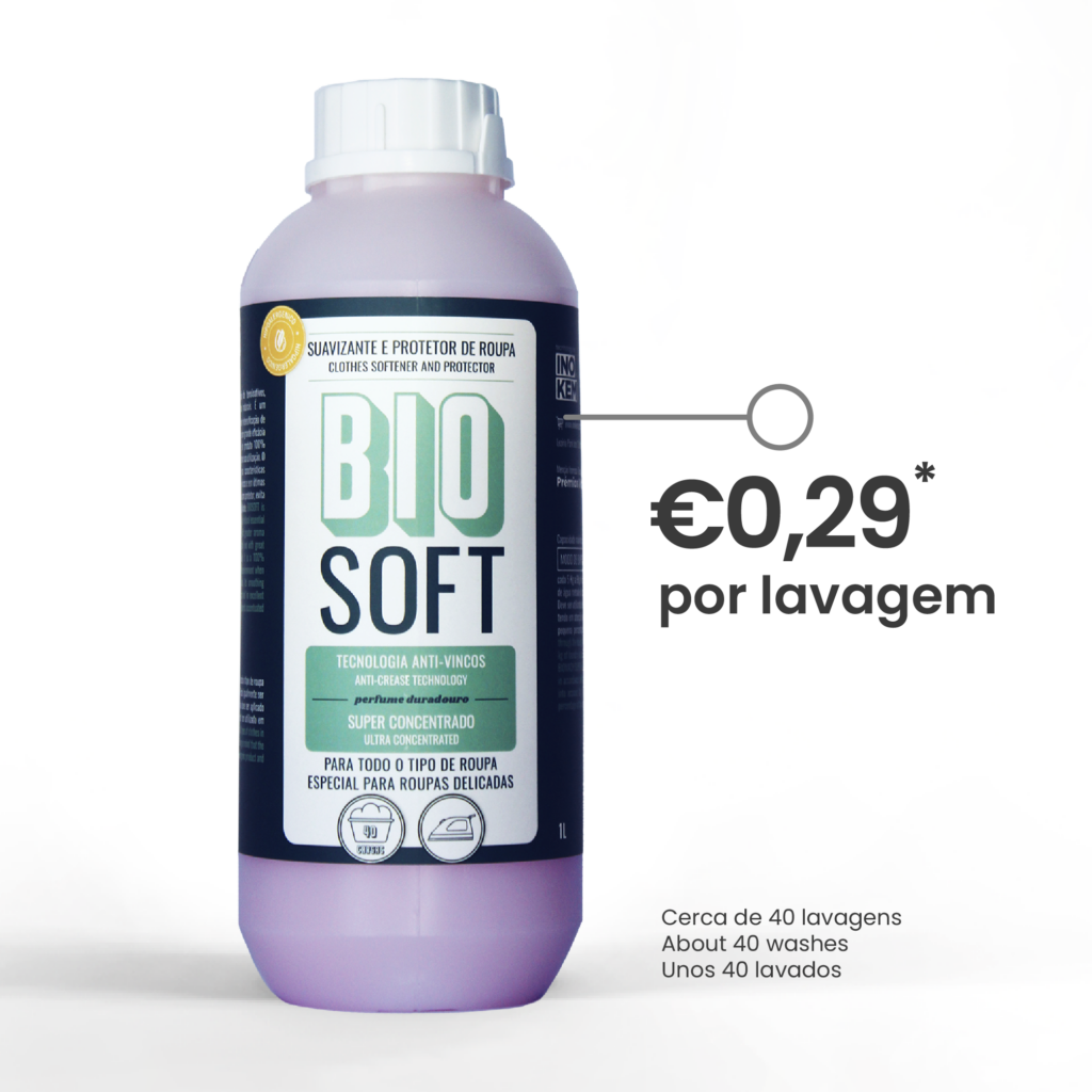 Amaciador e Anti-Vincos Para Roupa - BIOSOFT