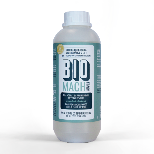 Detergente de Roupa Bio Enzimático 2 em 1 - BIOMACH SUPER