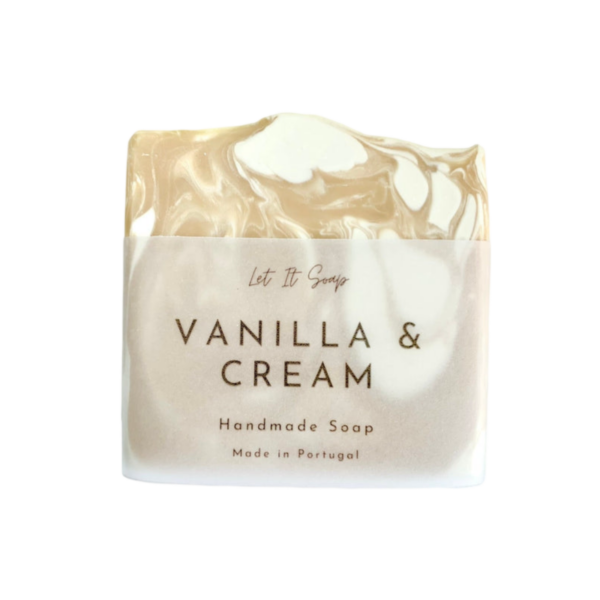 Sabonete Artesanal - Vanilla & Cream