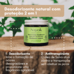 Creme Desodorizante Natural Light Ocean (40ml) - Niyok