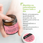 Creme Desodorizante Natural Flowers (40ml) - Niyok