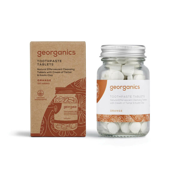 Pastilhas Dentífricas Laranja - Georganics