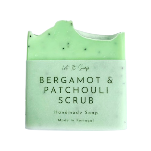 Sabonete Artesanal Esfoliante Bergamota & Patchouli