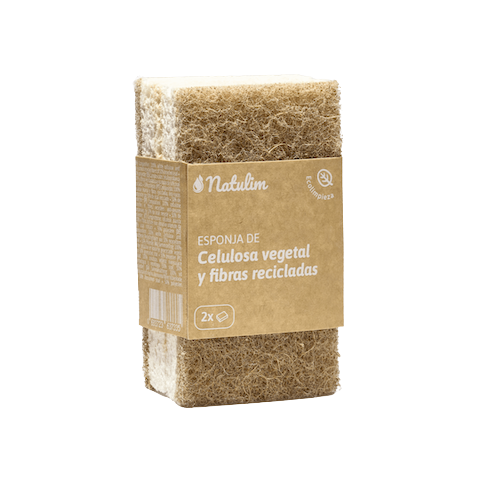 esponja_fibras_celusose Pack de Esponjas Ecológicas (2 unidades) - Natulim