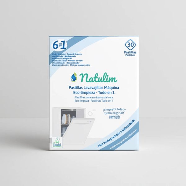 Eco Pastilhas Loiça 6 em 1 (30 Un) - Natulim