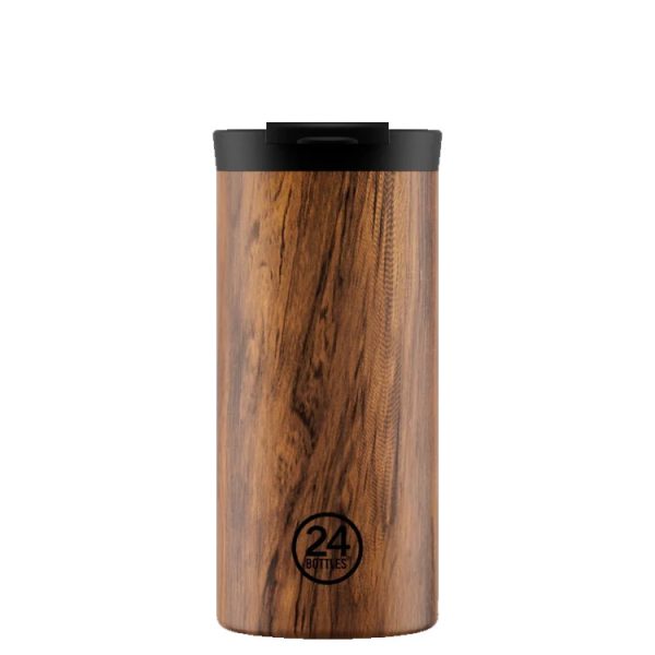 Travel Tumbler Sequoia Wood (600ml) - 24Bottles